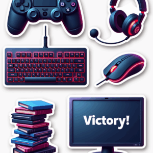 Games & Gaming - Sticker Sheet v1